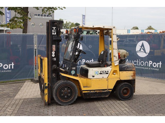 Heftruck tcm fg30n8 lpg 3000kg 3.3m 1992 - afbeelding 1 van  1