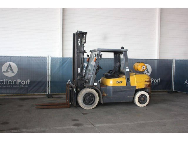 Heftruck tcm fg50t9 lpg 5000kg 2013 - afbeelding 1 van  1