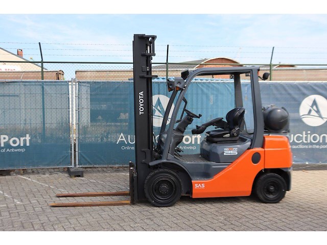 Heftruck toyota 02-2fg25 lpg 2500kg 2017 - afbeelding 1 van  1