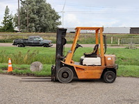 Heftruck toyota 02-4fd20 diesel 1600kg 4.3m 1986 - afbeelding 1 van  1