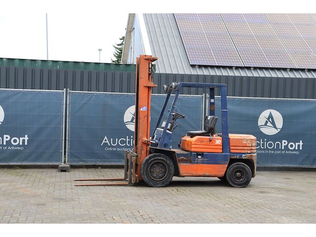 Heftruck toyota 02-5fd30 diesel 3000kg 4.0m - afbeelding 1 van  1
