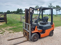 Heftruck toyota 02-7fd14 diesel 1400kg 3.0m - afbeelding 1 van  1