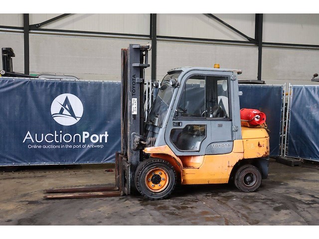 Heftruck toyota 02-7fgjf35 lpg 3500kg 3.7m 2007 - afbeelding 1 van  1