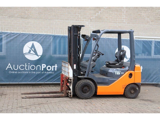 Heftruck toyota 02-8fdf18 diesel 1750kg 4.7m 2013 - afbeelding 1 van  1