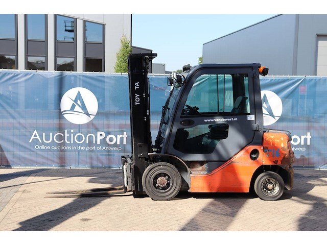 Heftruck toyota 02-8fdf25 diesel 2500kg 5m 2014 - afbeelding 1 van  1