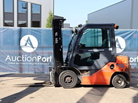 Heftruck toyota 02-8fdf25 diesel 2500kg 5m 2014 - afbeelding 1 van  1
