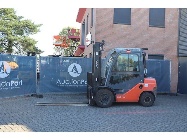Heftruck toyota 02-8fdf30 diesel 3000kg 3.7m 2020 - afbeelding 1 van  1