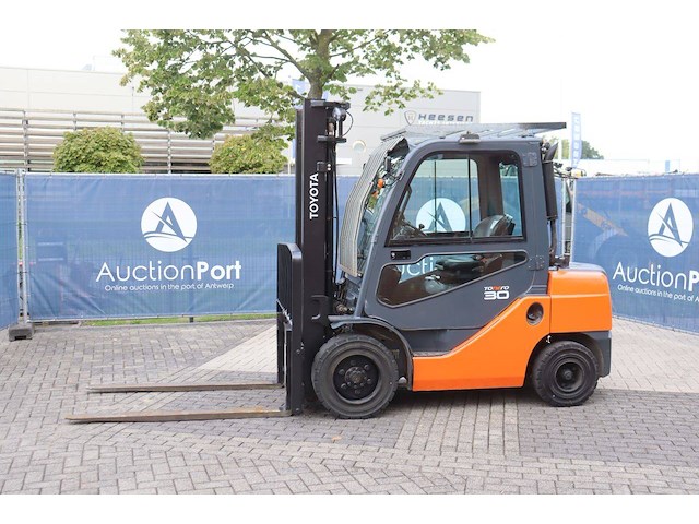 Heftruck toyota 02-8fdf30 diesel 3000kg 3.7m 2020 - afbeelding 1 van  1