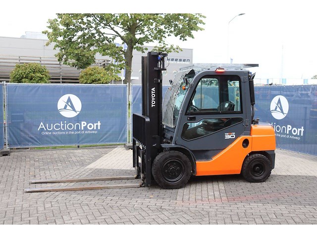 Heftruck toyota 02-8fdf30 diesel 3000kg 3.7m 2020 - afbeelding 1 van  1