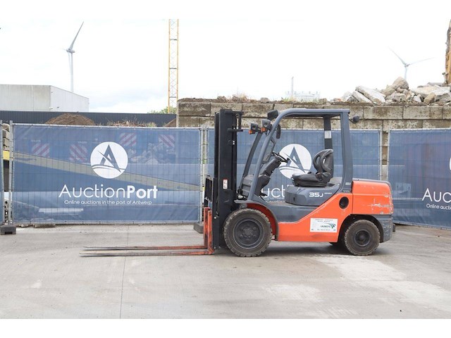 Heftruck toyota 02-8fdj35 diesel 3400kg 3.0m 2015 - afbeelding 1 van  1