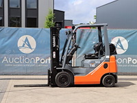 Heftruck toyota 02-8fgf18 lpg 1550kg 4.3m 2008 - afbeelding 1 van  1