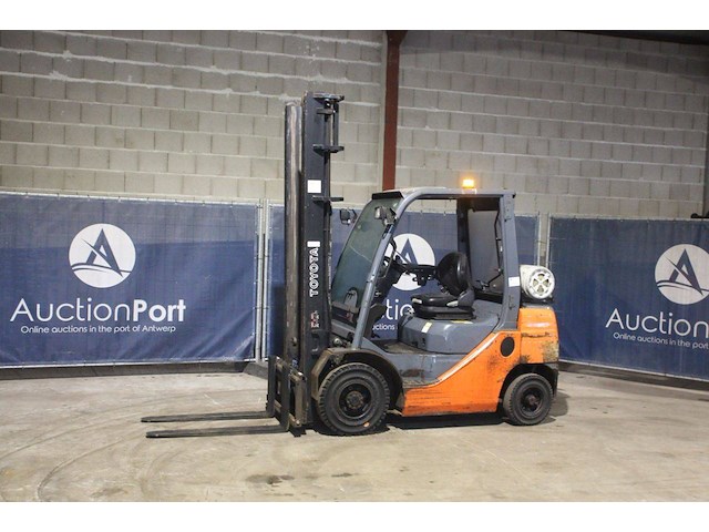 Heftruck toyota 02-8fgf25 lpg 2500kg 4.5m 2008 - afbeelding 1 van  1