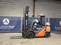 Heftruck toyota 02-8fgf25 lpg 2500kg 4.5m 2008 - afbeelding 1 van  1