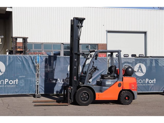 Heftruck toyota 02-8fgjf35 lpg 3500kg 6.5m 2011 - afbeelding 1 van  1
