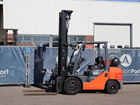 Heftruck toyota 02-8fgjf35 lpg 3500kg 6.5m 2011 - afbeelding 1 van  1