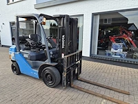 Heftruck toyota 068fg25f lpg 2500kg 4.3m 2019