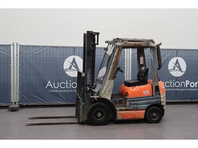 Heftruck toyota 15 diesel 1500kg - afbeelding 1 van  1