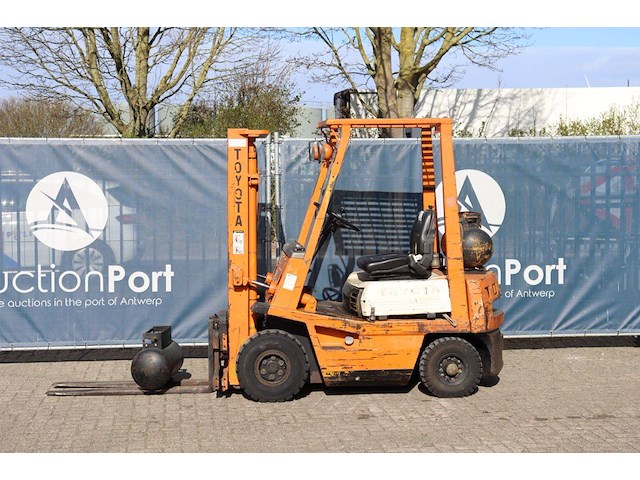 Heftruck toyota 42-4fg15 lpg 1500kg 3.0m 1999 - afbeelding 1 van  1