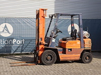 Heftruck toyota 42 5f gf 20 lpg 2500kg 3.0m 1989 - afbeelding 1 van  1