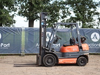 Heftruck toyota 42-6fgf25 lpg 2500kg 4.0m 1998 - afbeelding 1 van  1