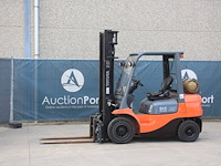 Heftruck toyota 42-7fgf25 lpg 2500kg 4.0m 2007