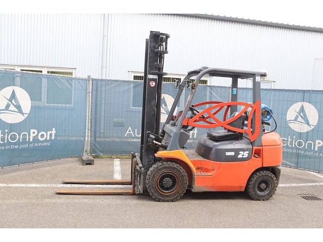 Heftruck toyota 42-7fgf25 lpg 2500kg 4.7m 1999 - afbeelding 1 van  1
