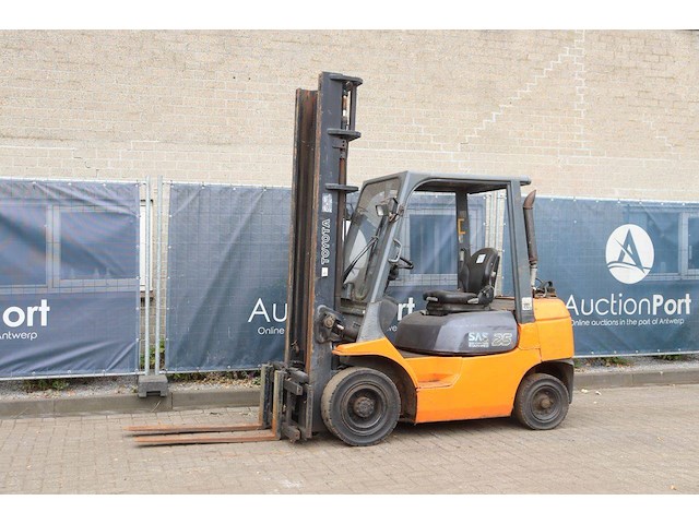 Heftruck toyota 42-7fgf25 lpg 2500kg 4.7m 2004 - afbeelding 1 van  1