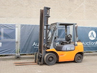 Heftruck toyota 42-7fgf25 lpg 2500kg 4.7m 2004 - afbeelding 1 van  1
