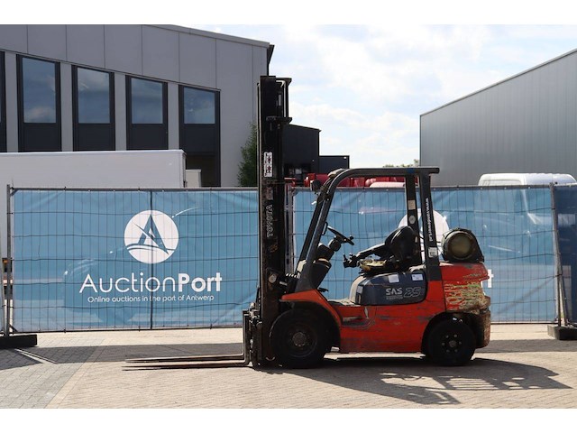 Heftruck toyota 42-7fgf25 lpg 2500kg 5.0m 2011 - afbeelding 1 van  1
