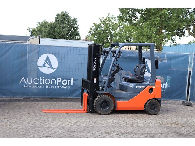 Heftruck toyota 42-8fdl15 diesel 1500kg 3.0m 2025 - afbeelding 1 van  1