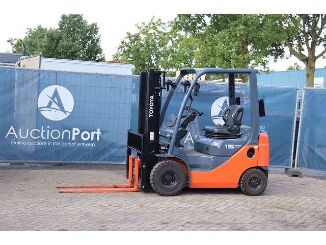 Heftruck toyota 42-8fdl15 diesel 1500kg 3.0m 2025 - afbeelding 1 van  1