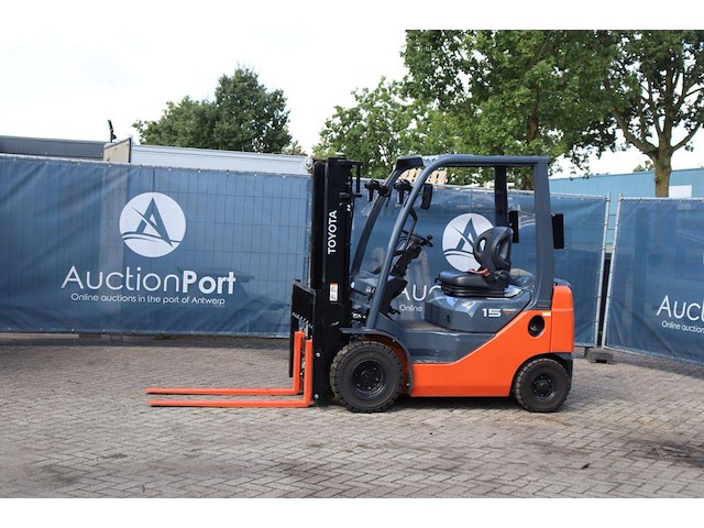 Heftruck toyota 42-8fdl15 diesel 1500kg 3.0m 2025 - afbeelding 1 van  1
