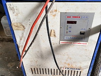 Heftruck toyota 5 fbe 18-1205, lege batterij, batterij lader defect. - afbeelding 4 van  13