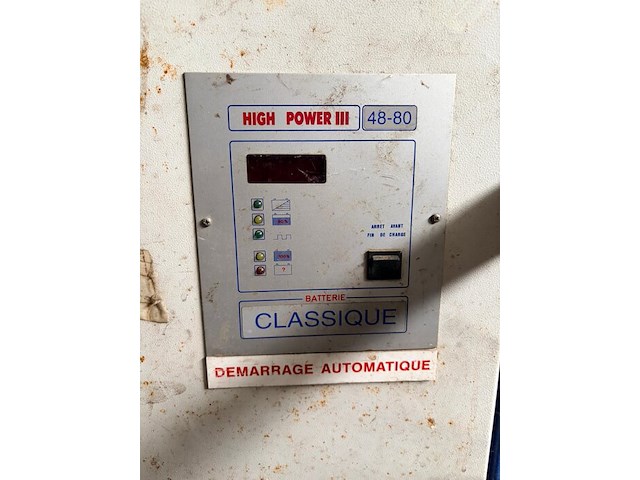 Heftruck toyota 5 fbe 18-1205, lege batterij, batterij lader defect. - afbeelding 5 van  13