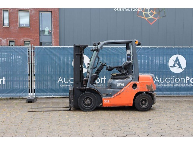 Heftruck toyota 52-8fdf25 diesel 2500kg 4.3m 2017 - afbeelding 1 van  1