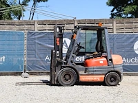 Heftruck toyota 62-6fdf25 diesel 2500kg 3.3m 1997