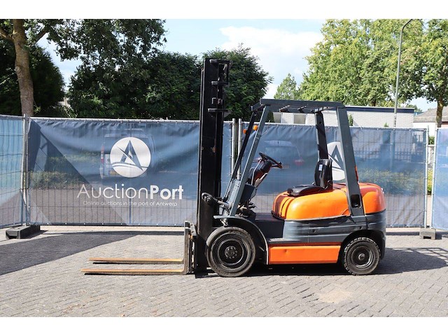 Heftruck toyota 6fdf25 diesel 2500kg 4.0m - afbeelding 1 van  1