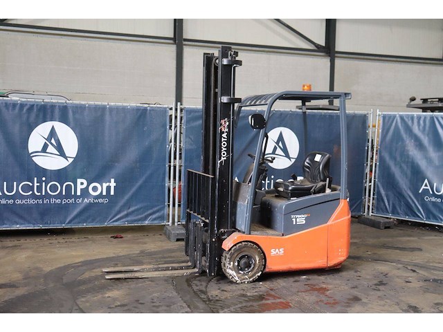 Heftruck toyota 7fbeast15 elektrisch 1500kg 4.0m 2011 - afbeelding 1 van  1