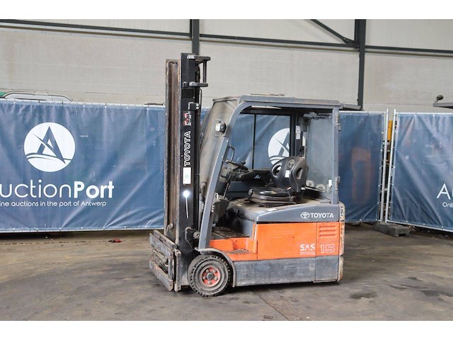 Heftruck toyota 7fbef15 elektrisch 1500kg 3.7m 2008 - afbeelding 1 van  1