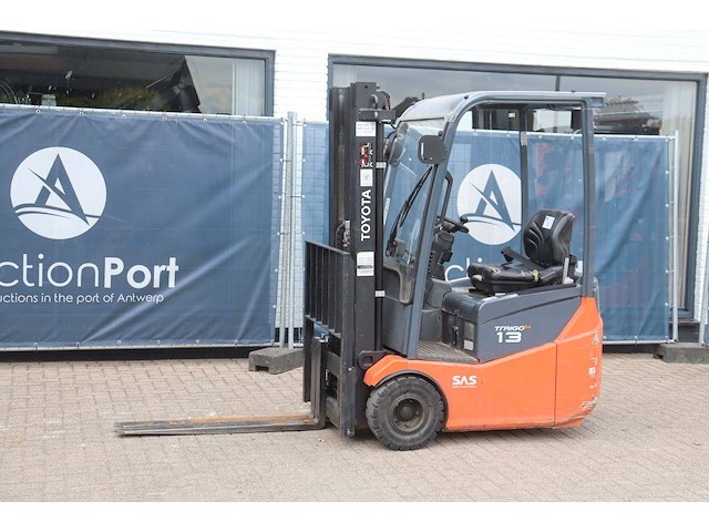 Heftruck toyota 7fbest13 elektrisch 1250kg 4.7m 2017 - afbeelding 1 van  1