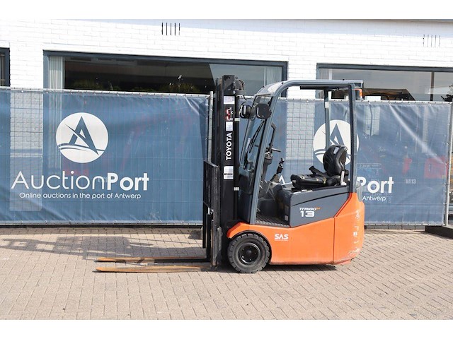 Heftruck toyota 7fbest13 elektrisch 1250kg 4.7m 2017 - afbeelding 1 van  1