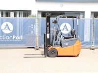 Heftruck toyota 7fbest15 elektrisch 1500kg 2011 - afbeelding 1 van  1