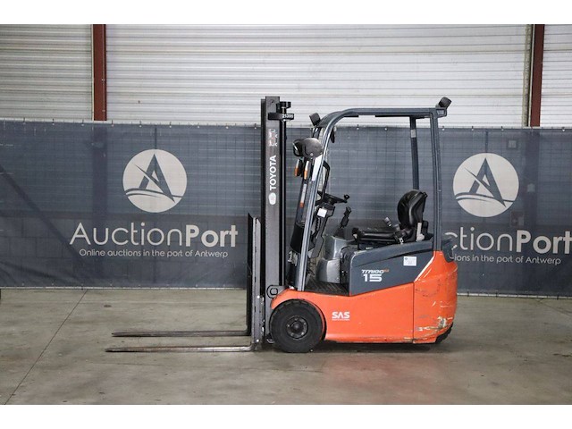 Heftruck toyota 7fbest15 elektrisch 1500kg 3.3m 2016 - afbeelding 1 van  1