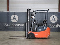 Heftruck toyota 7fbest15 elektrisch 1500kg 3.3m 2016 - afbeelding 1 van  1