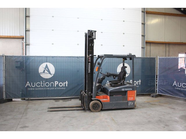 Heftruck toyota 7fbf15 elektrisch 1500kg 4.5m 2005 - afbeelding 1 van  1
