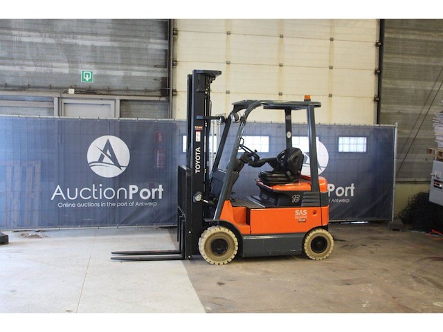 Heftruck toyota 7fbmf16 elektrisch 1360kg 6m 2006 - afbeelding 1 van  1