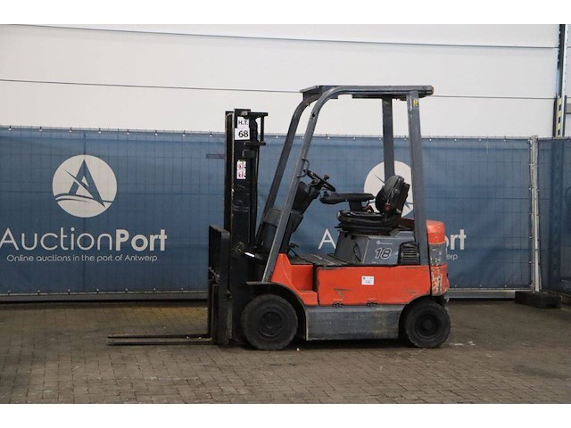 Heftruck toyota 7fbmf16 elektrisch 1600kg 3.3m 2003 - afbeelding 1 van  1