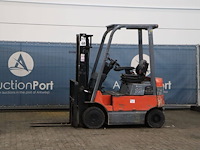 Heftruck toyota 7fbmf16 elektrisch 1600kg 3.3m 2003 - afbeelding 1 van  1