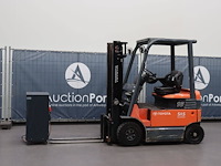 Heftruck toyota 7fbmf16 elektrisch 1600kg 3.3m 2007 - afbeelding 1 van  1