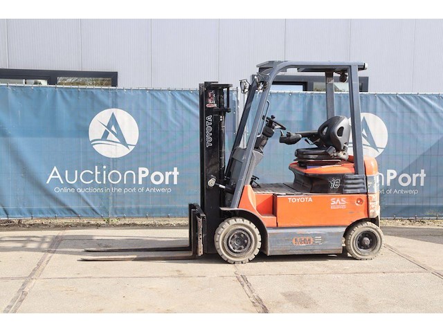 Heftruck toyota 7fbmf18 elektrisch 1800kg 4.3m 2009 - afbeelding 1 van  1